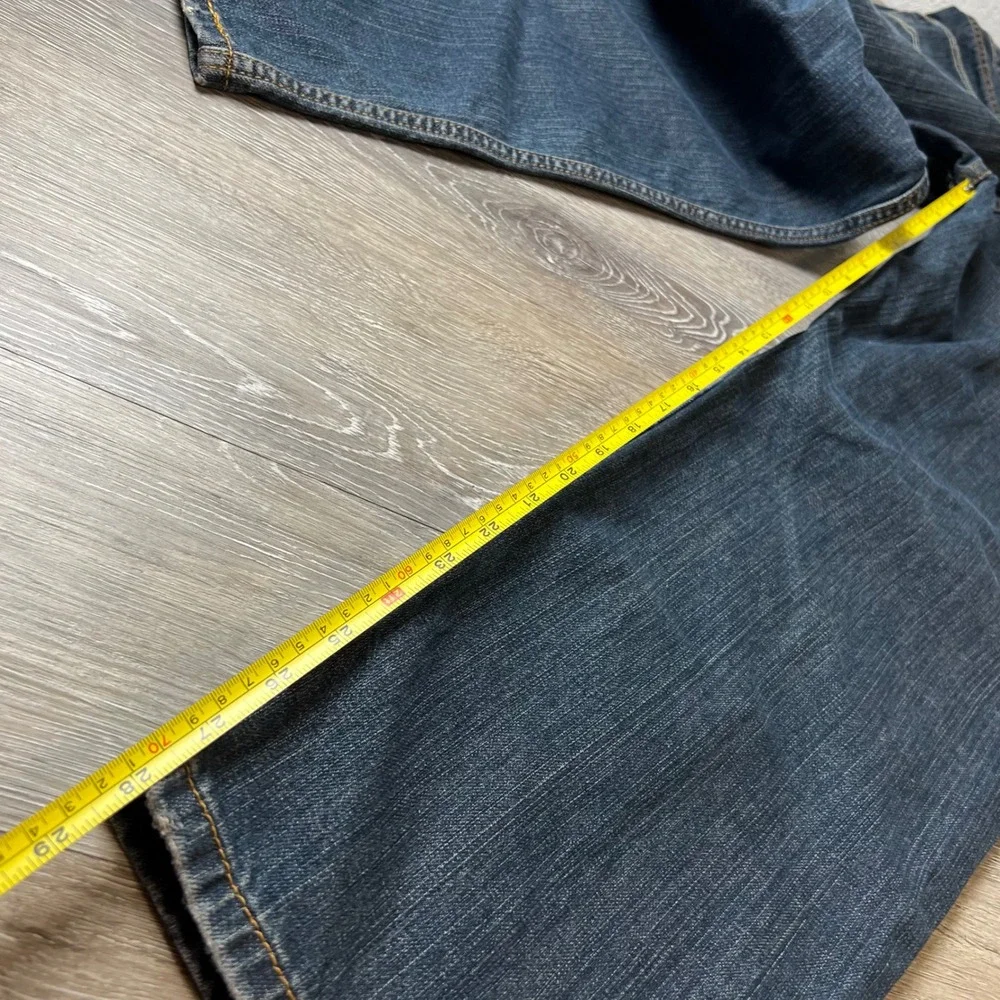 Levi's 550 Relaxed Fit Jeans Mens 36x30 Blue Dark Wash Tapered Denim Skater